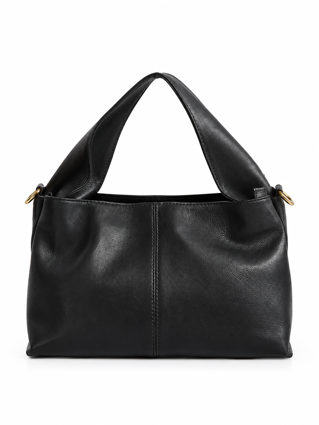 Borsa Donna in Vera Pelle Made in Italy – Borsa a Spalla con Tracolla e Manico Largo