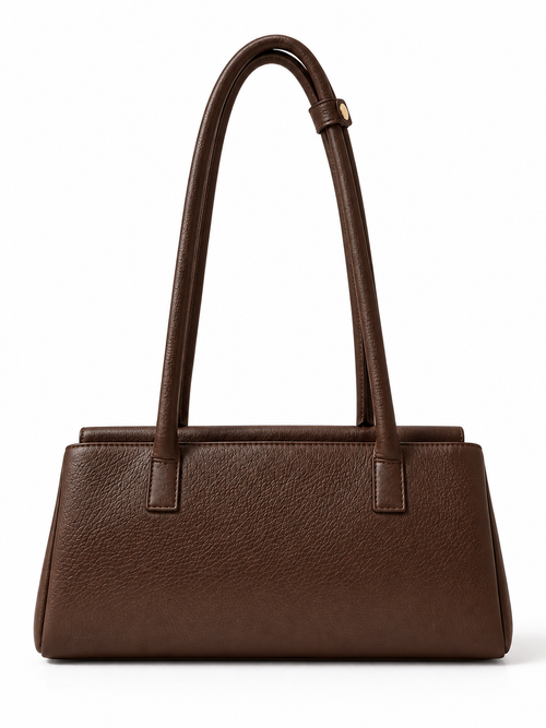 Borsa a Spalla Donna in Vera Pelle Dollaro Made in Italy