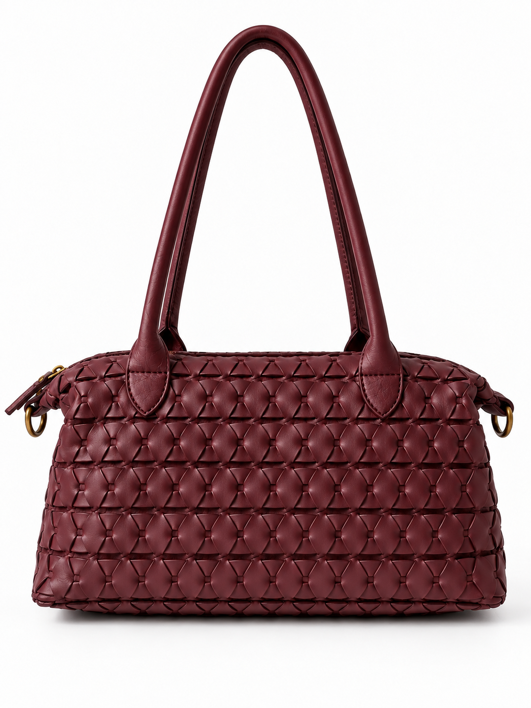 Borsa a Mano Donna in Vera Pelle Lavata Made in Italy con Doppio Manico