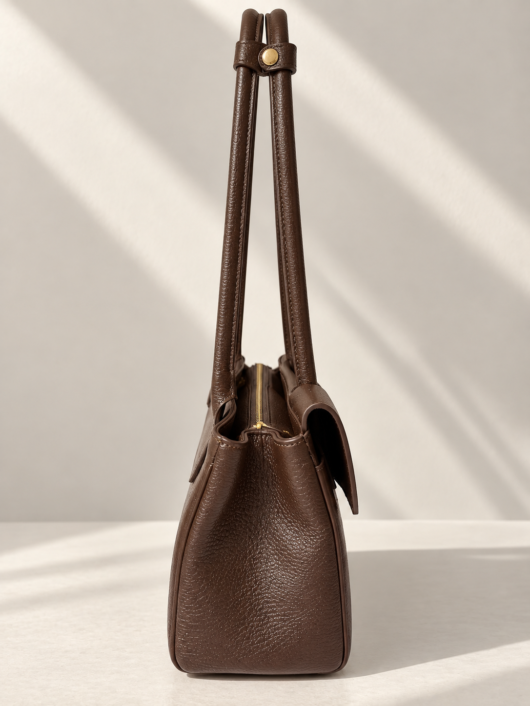 Borsa a Spalla Donna in Vera Pelle Dollaro Made in Italy