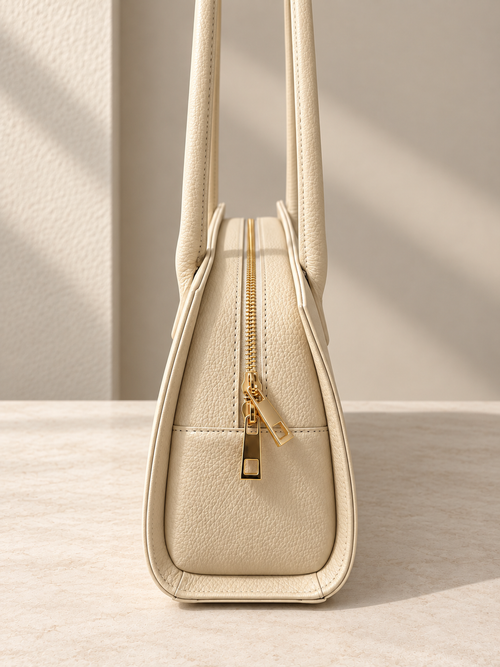 Borsa a Mano Donna in Vera Pelle Dollaro Made in Italy – Borsa Strutturata