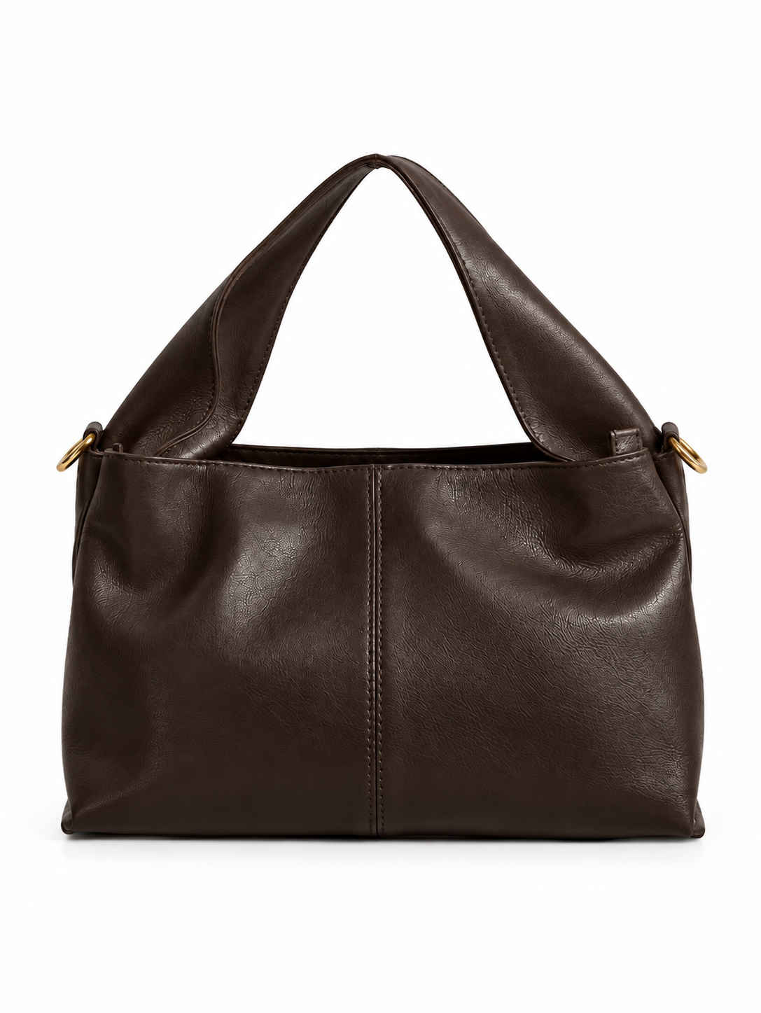 Borsa Donna in Vera Pelle Made in Italy – Borsa a Spalla con Tracolla e Manico Largo