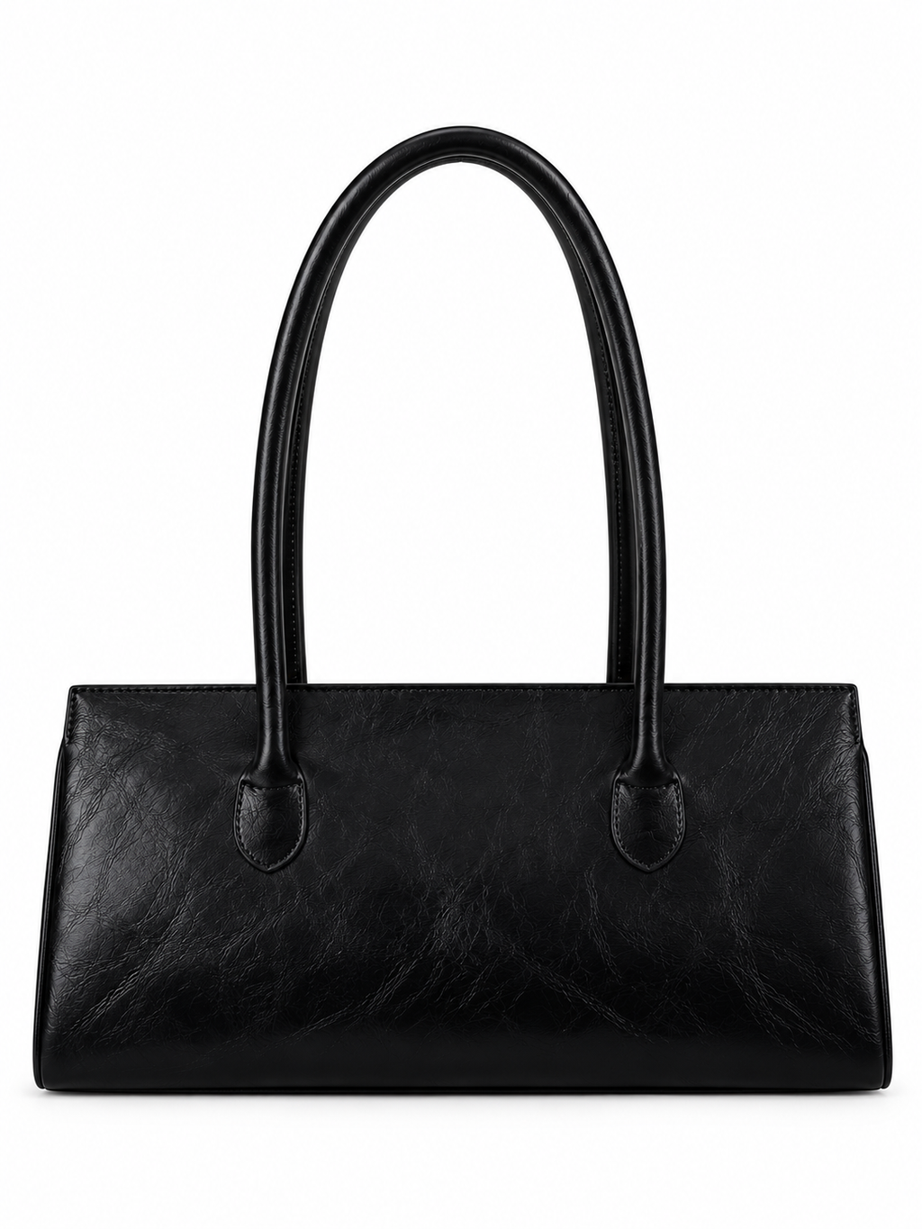 Borsa Donna in Vera Pelle Made in Italy con Tasche Frontali e Chiusura in Metallo