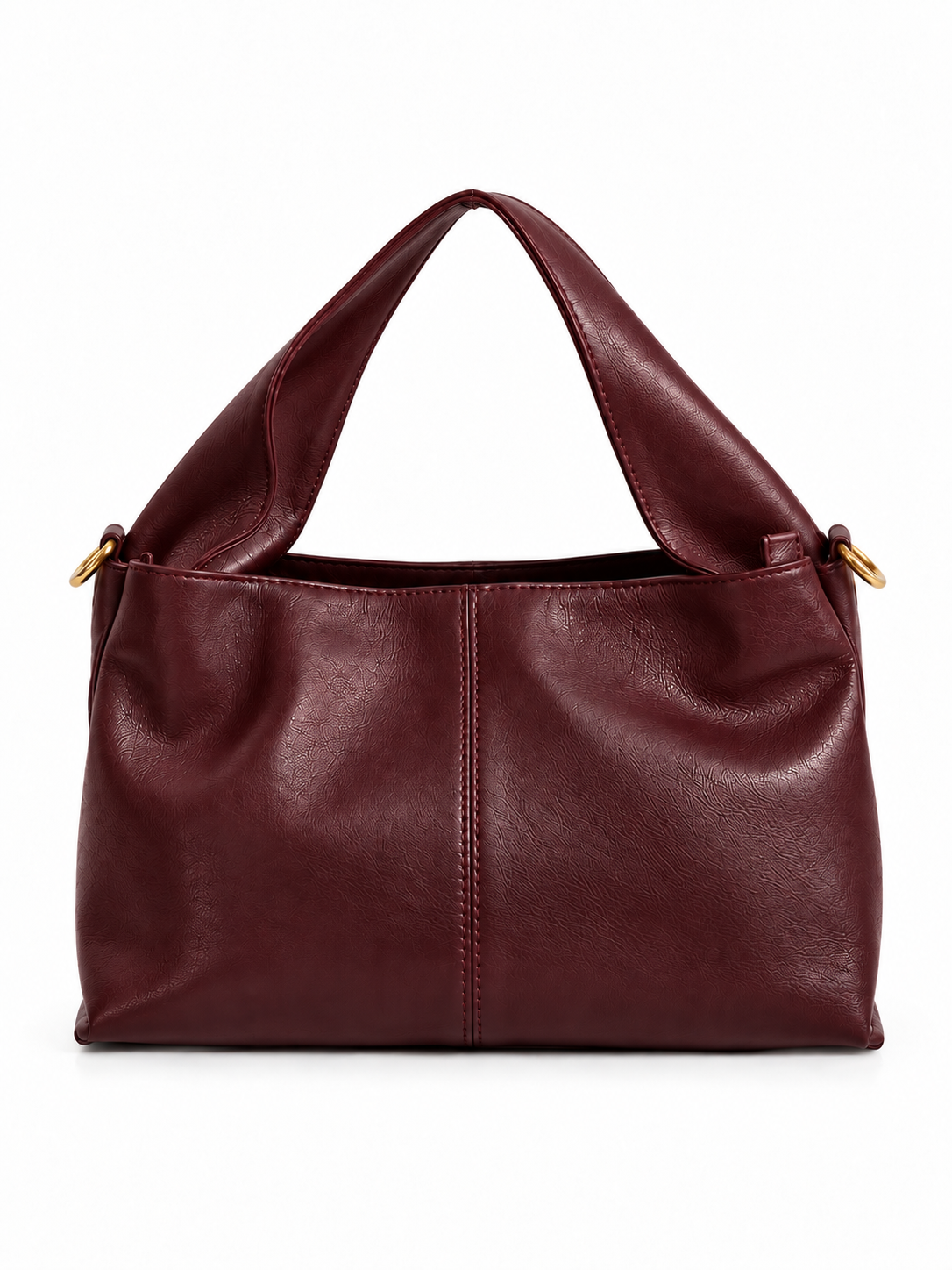 Borsa Donna in Vera Pelle Made in Italy – Borsa a Spalla con Tracolla e Manico Largo