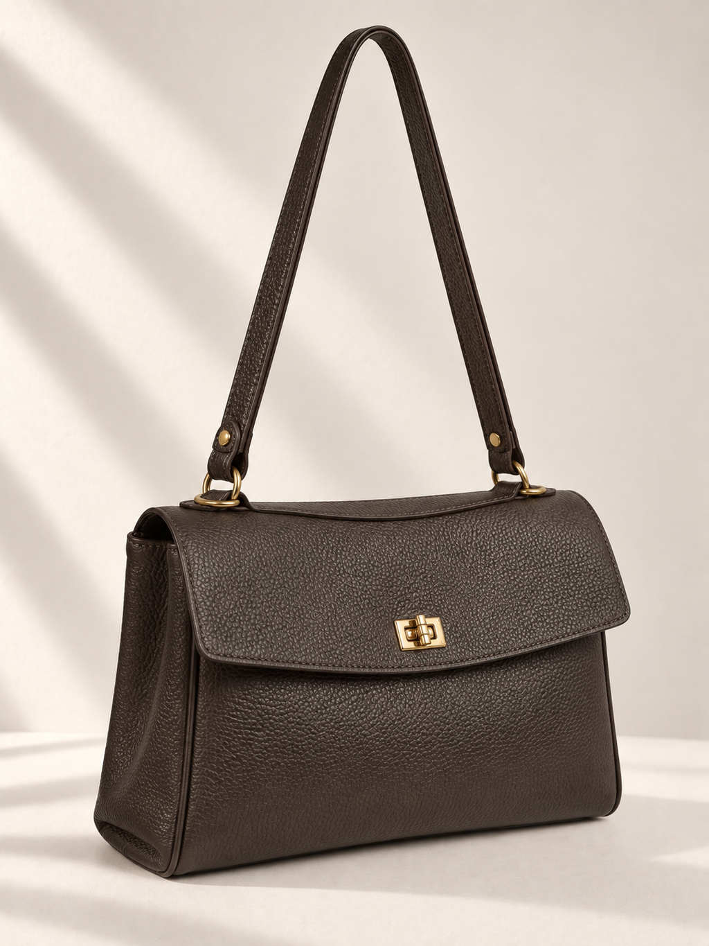 Borsa Donna in Vera Pelle Made in Italy 2 in 1 con Tracolla Rimovibile