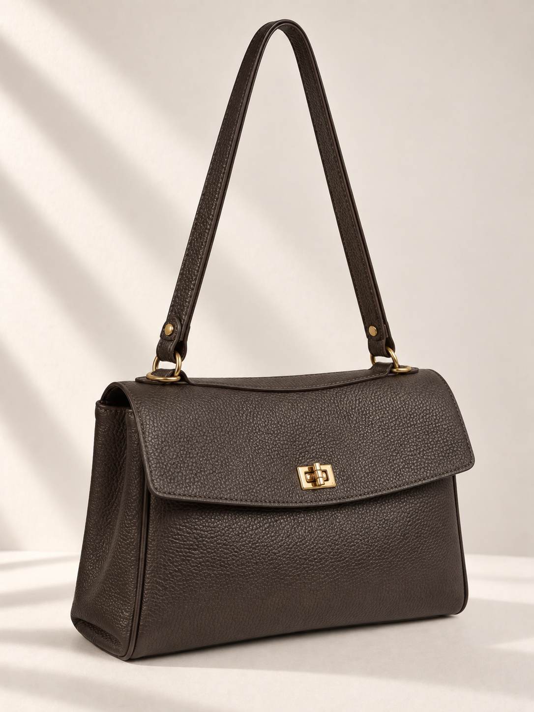 Borsa Donna in Vera Pelle Made in Italy 2 in 1 con Tracolla Rimovibile