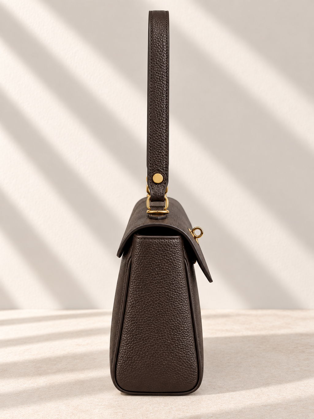 Borsa Donna in Vera Pelle Made in Italy 2 in 1 con Tracolla Rimovibile