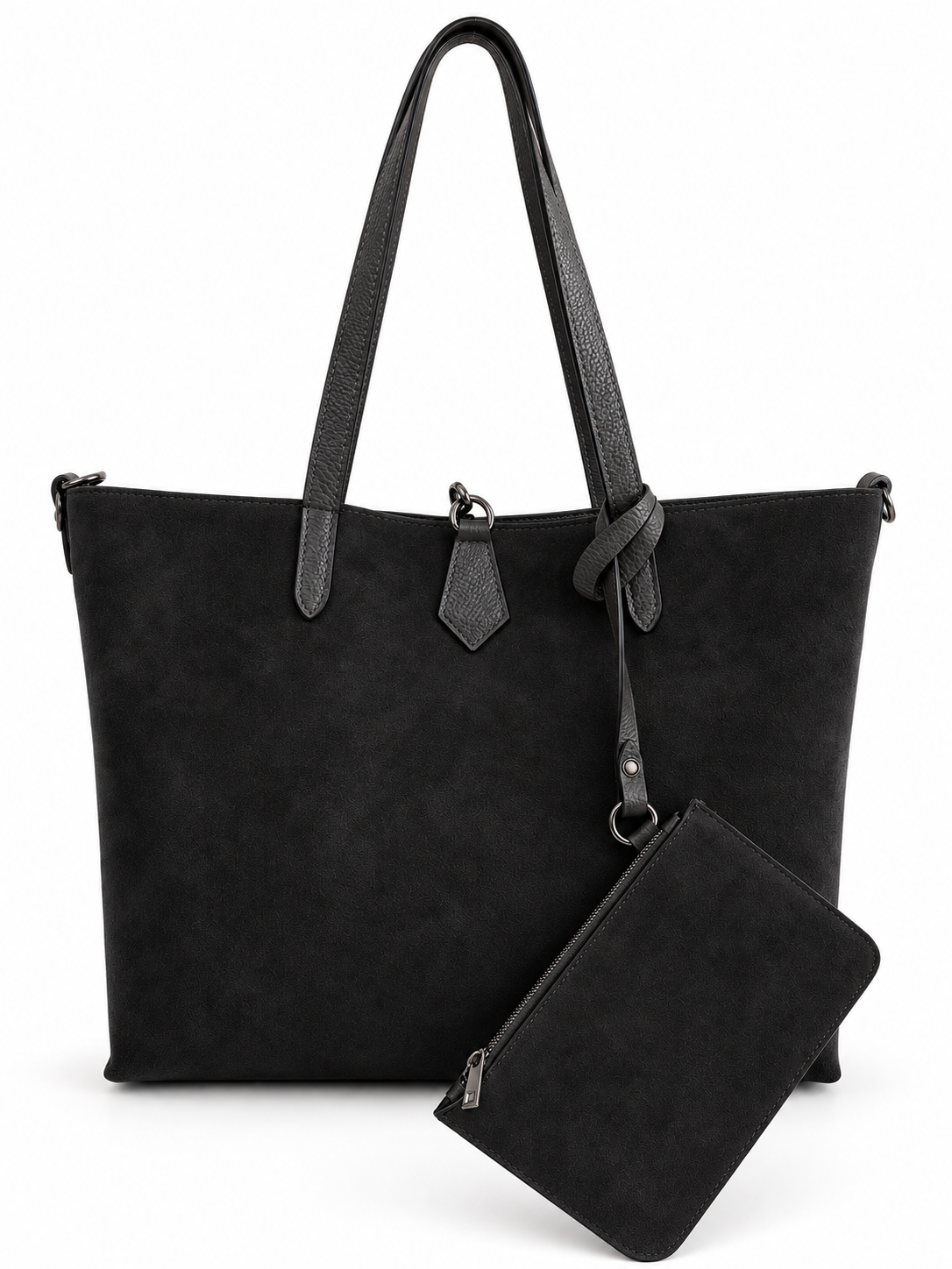 Borsa Donna in Vera Pelle Made in Italy con Pochette Interna e Tracolla a Catena